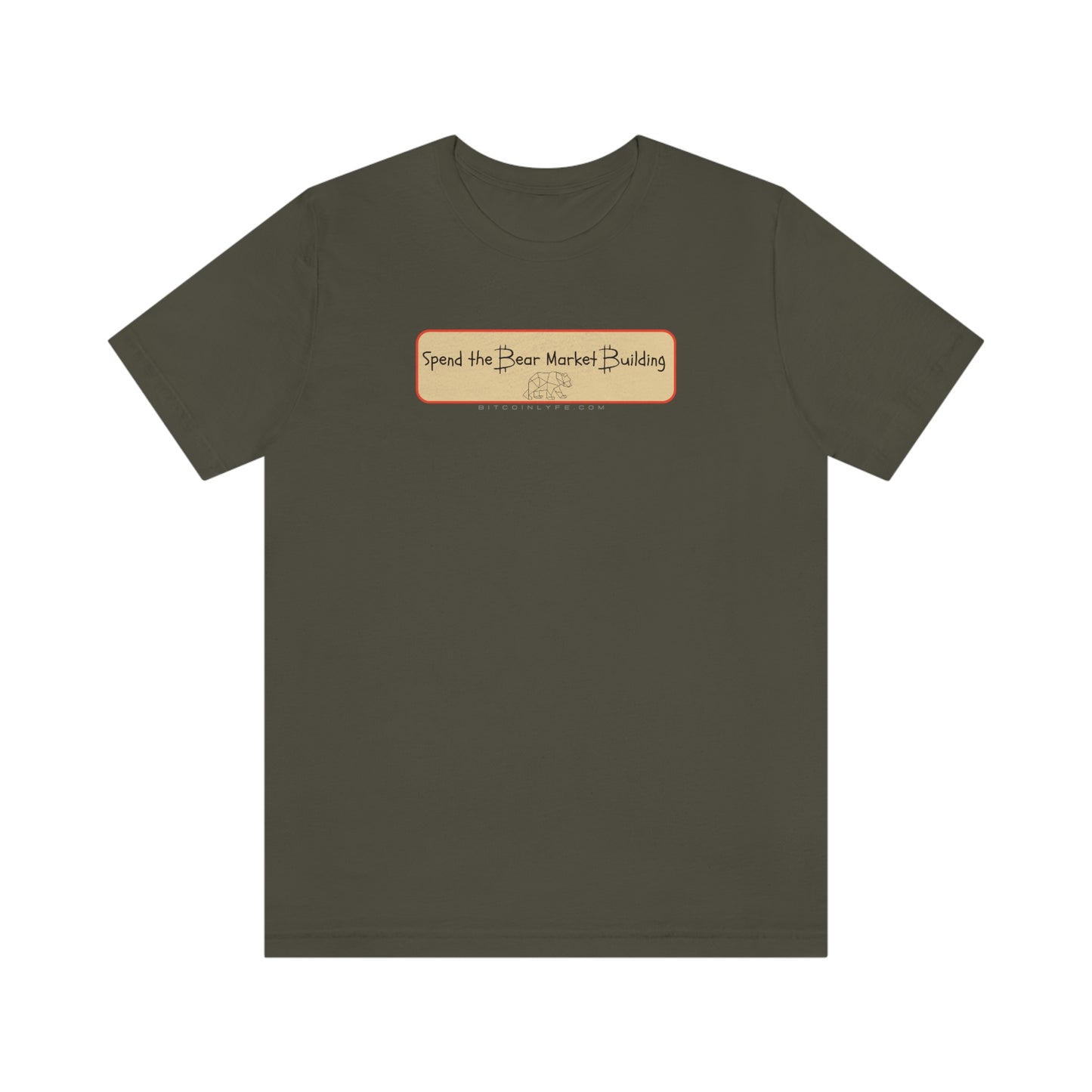 Bitcoin LYFE Bear Market Building T-Shirt