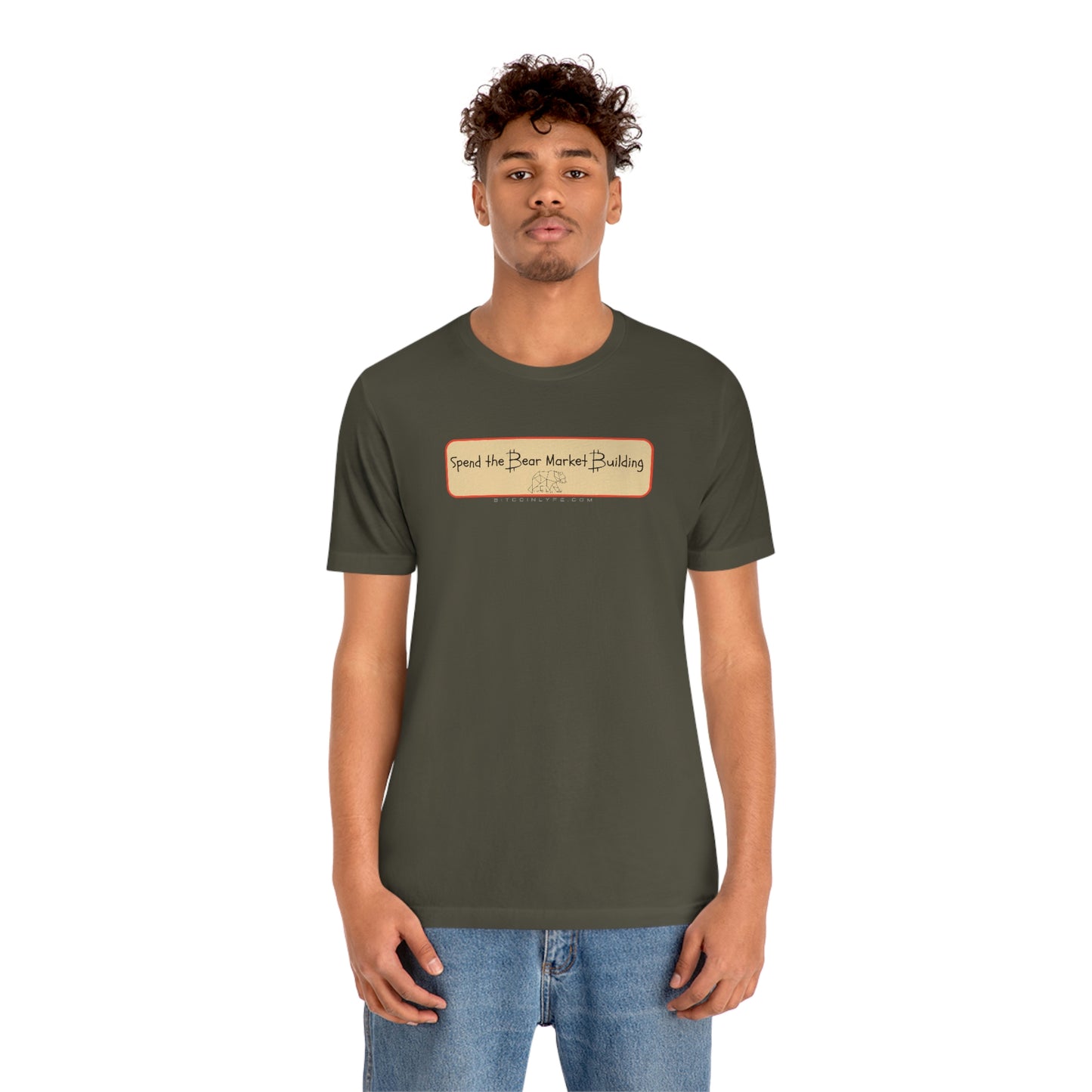 Bitcoin LYFE Bear Market Building T-Shirt