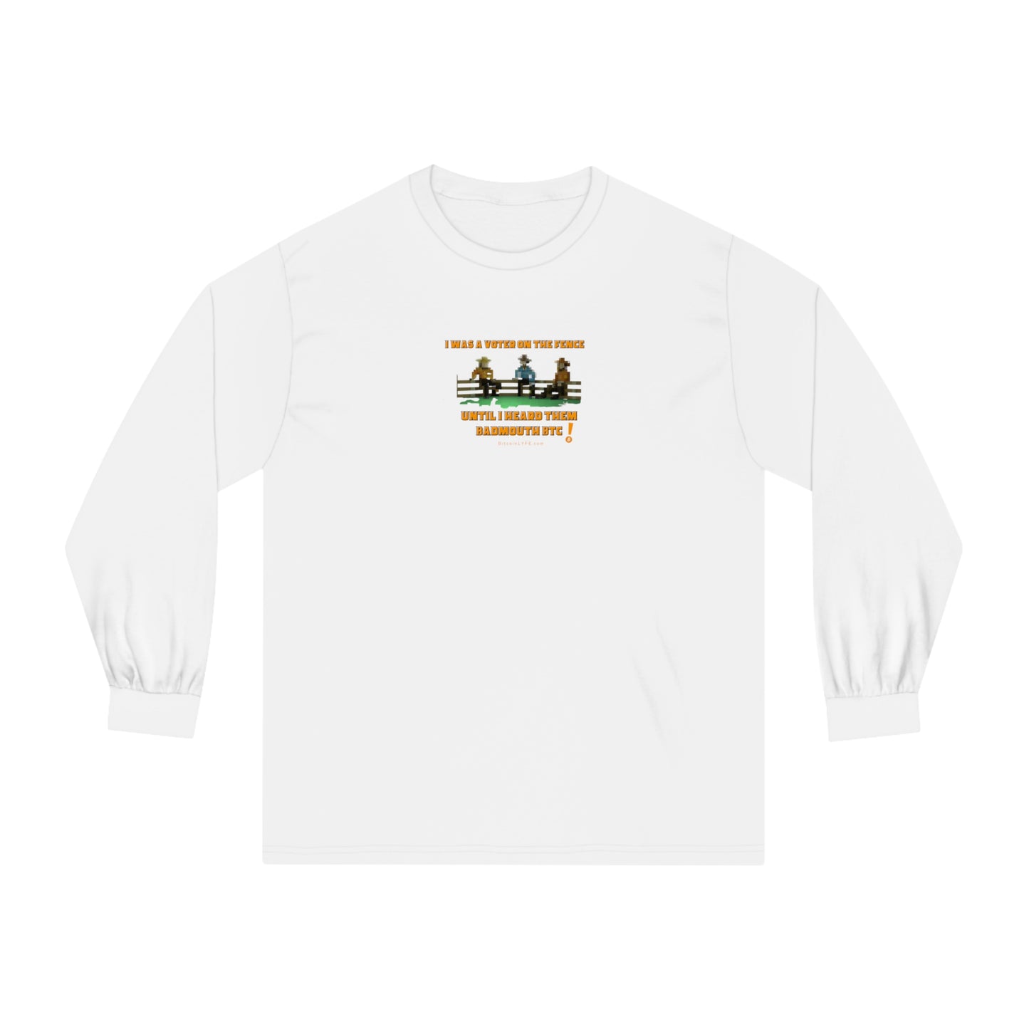 Vote - No Fence Long Sleeve T-Shirt