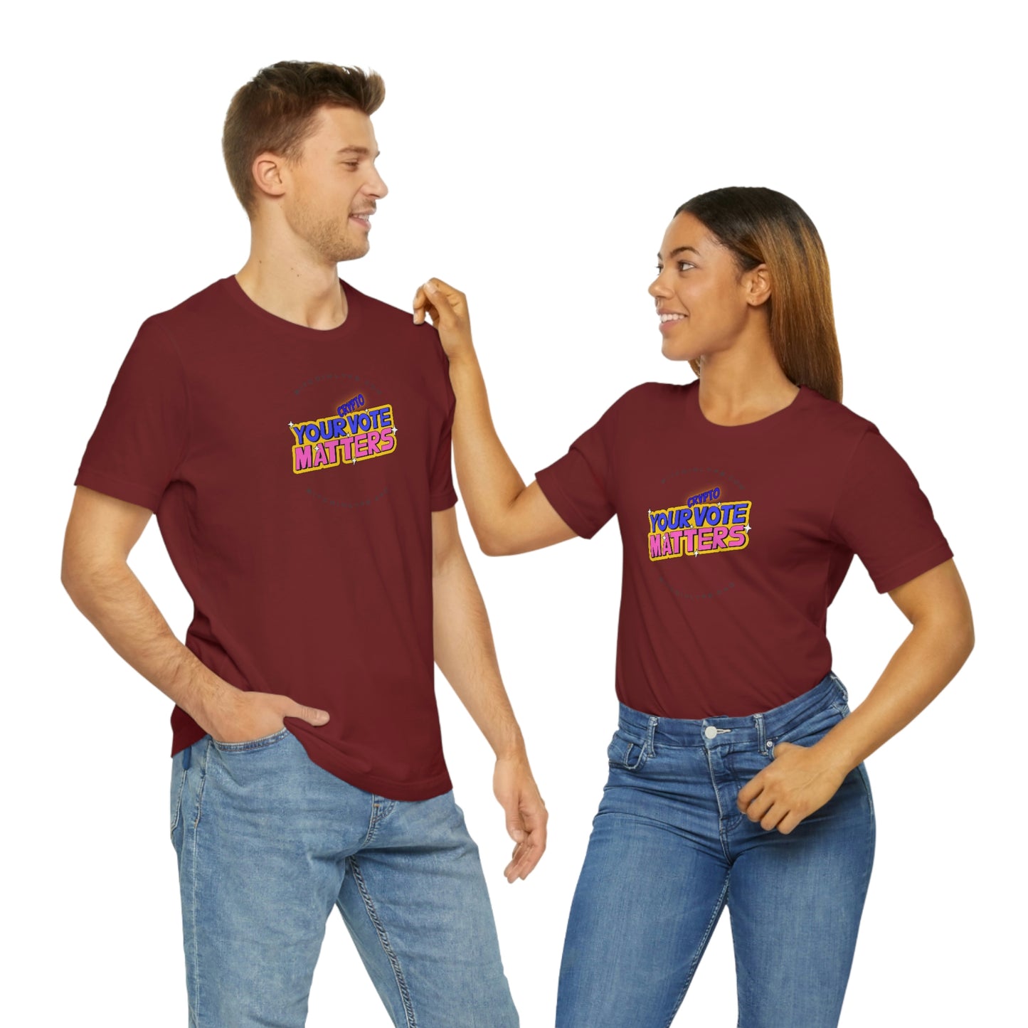 Your Crypto Vote Matters Short Sleeve Tee