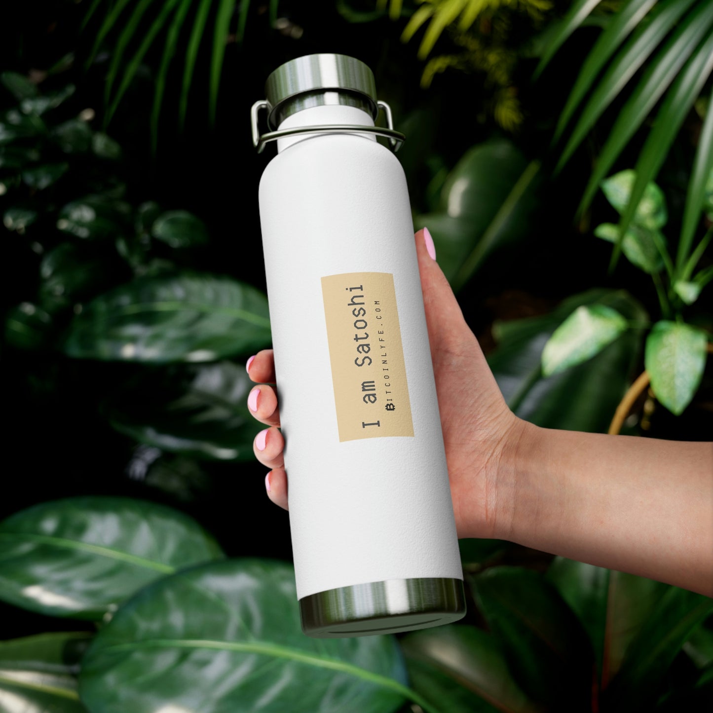 I Am Satoshi 22oz Vacuum Insulated Bottle - Five