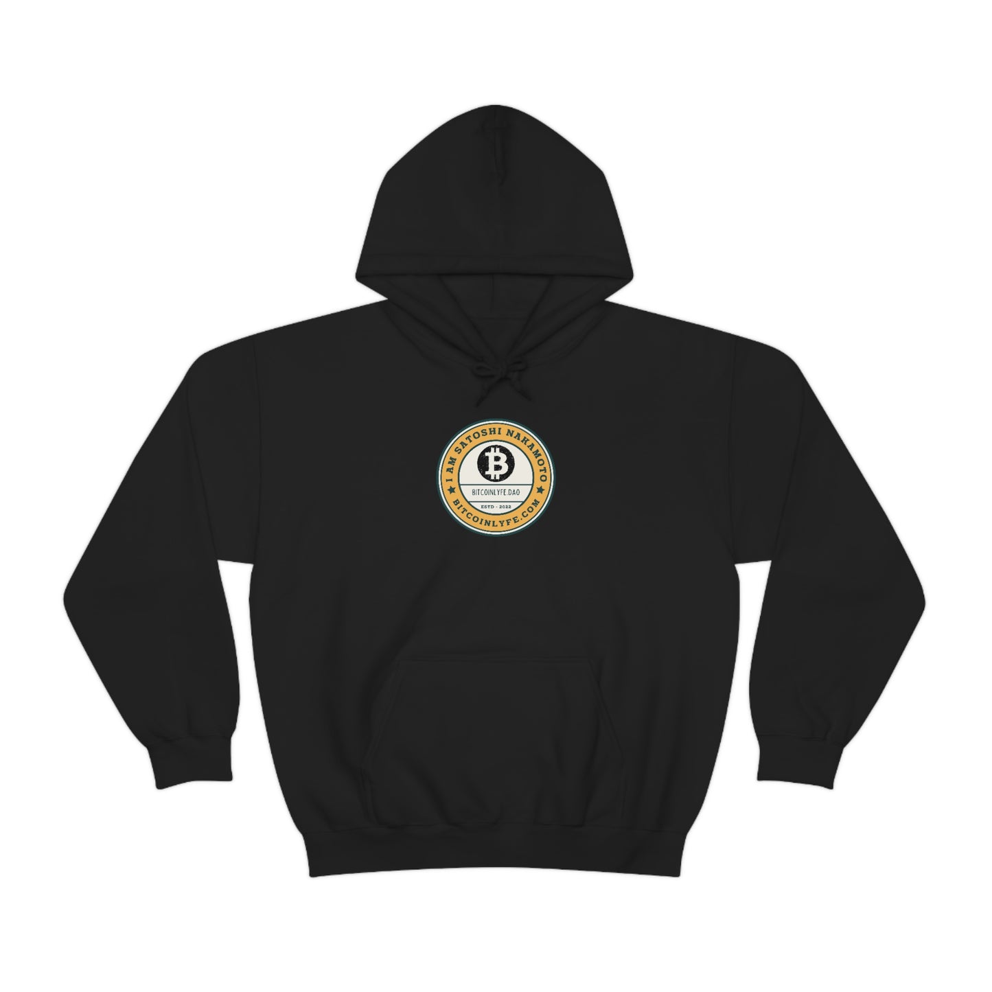 I am Satoshi Hooded Sweatshirt - Six