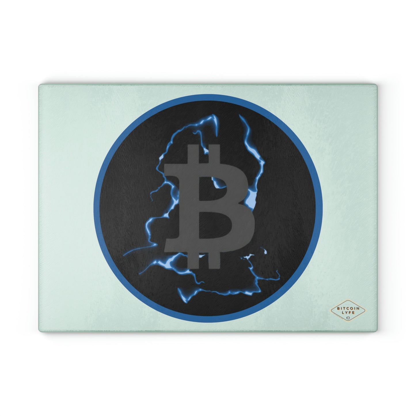 B Charged Glass Cutting Board