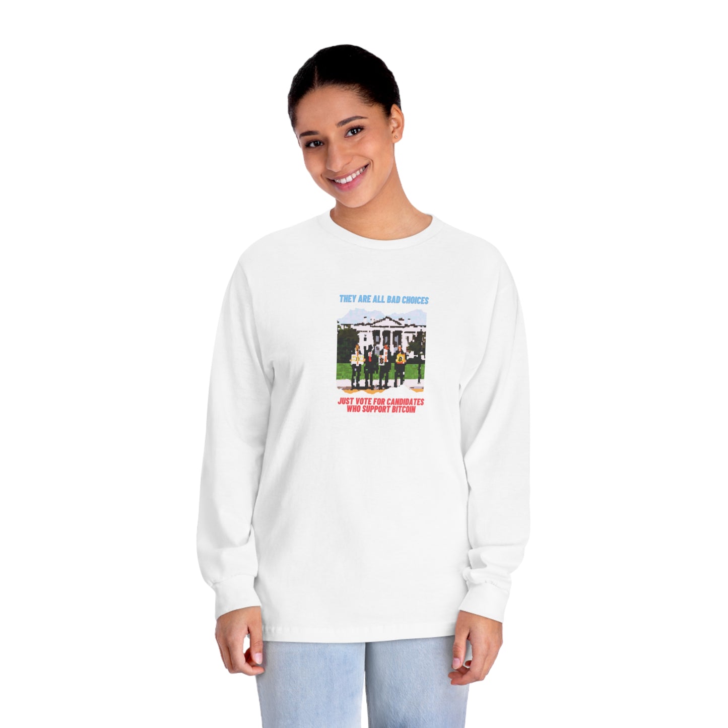 Vote - Choices Long Sleeve T-Shirt