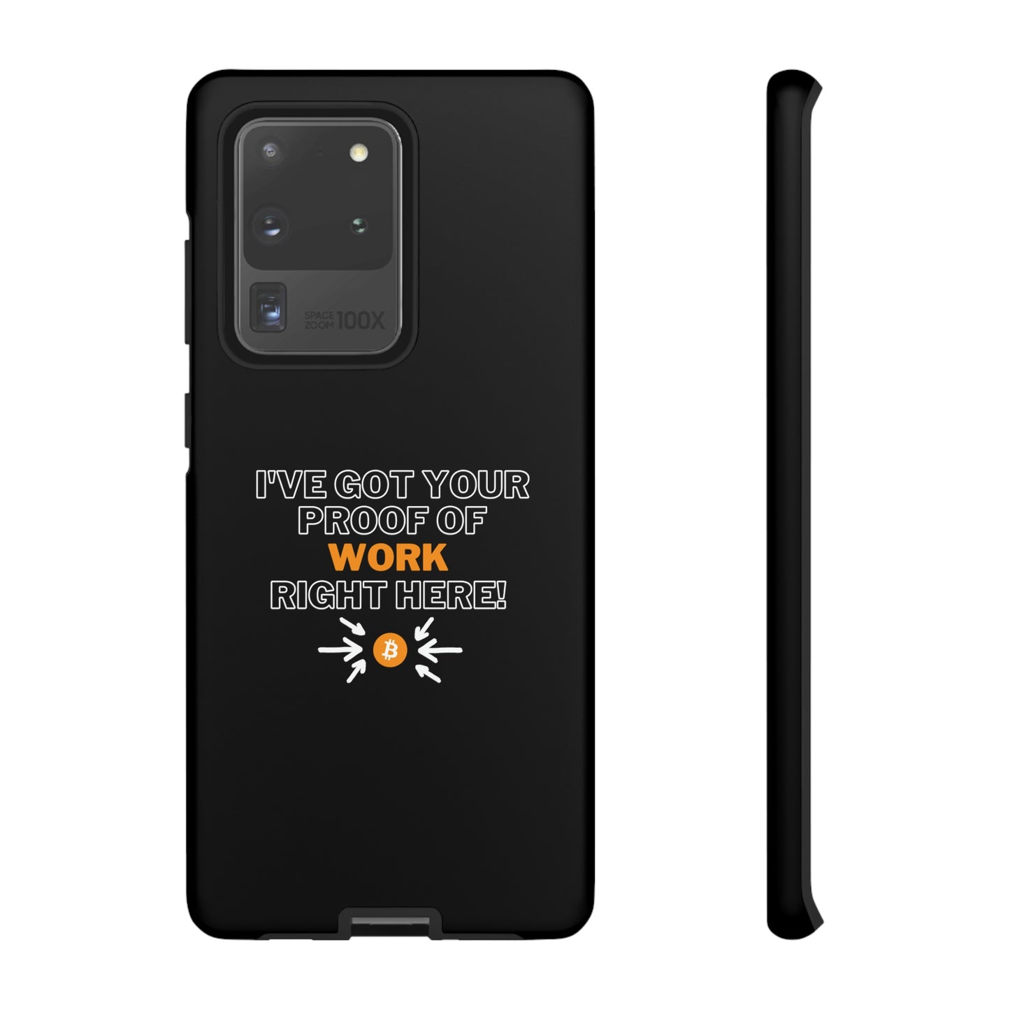 Tough Phone Case - BTC Proof Right Here #1