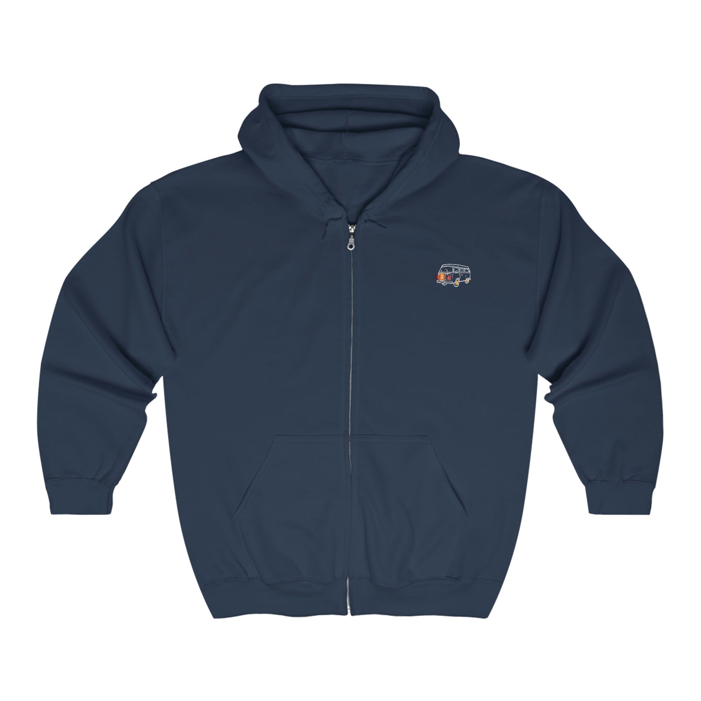 BW Van Heavy Blend™ Full Zip Hooded Sweatshirt