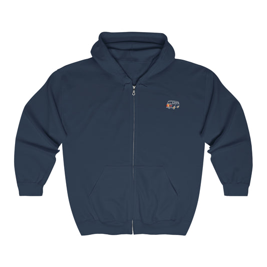 BW Van Heavy Blend™ Full Zip Hooded Sweatshirt