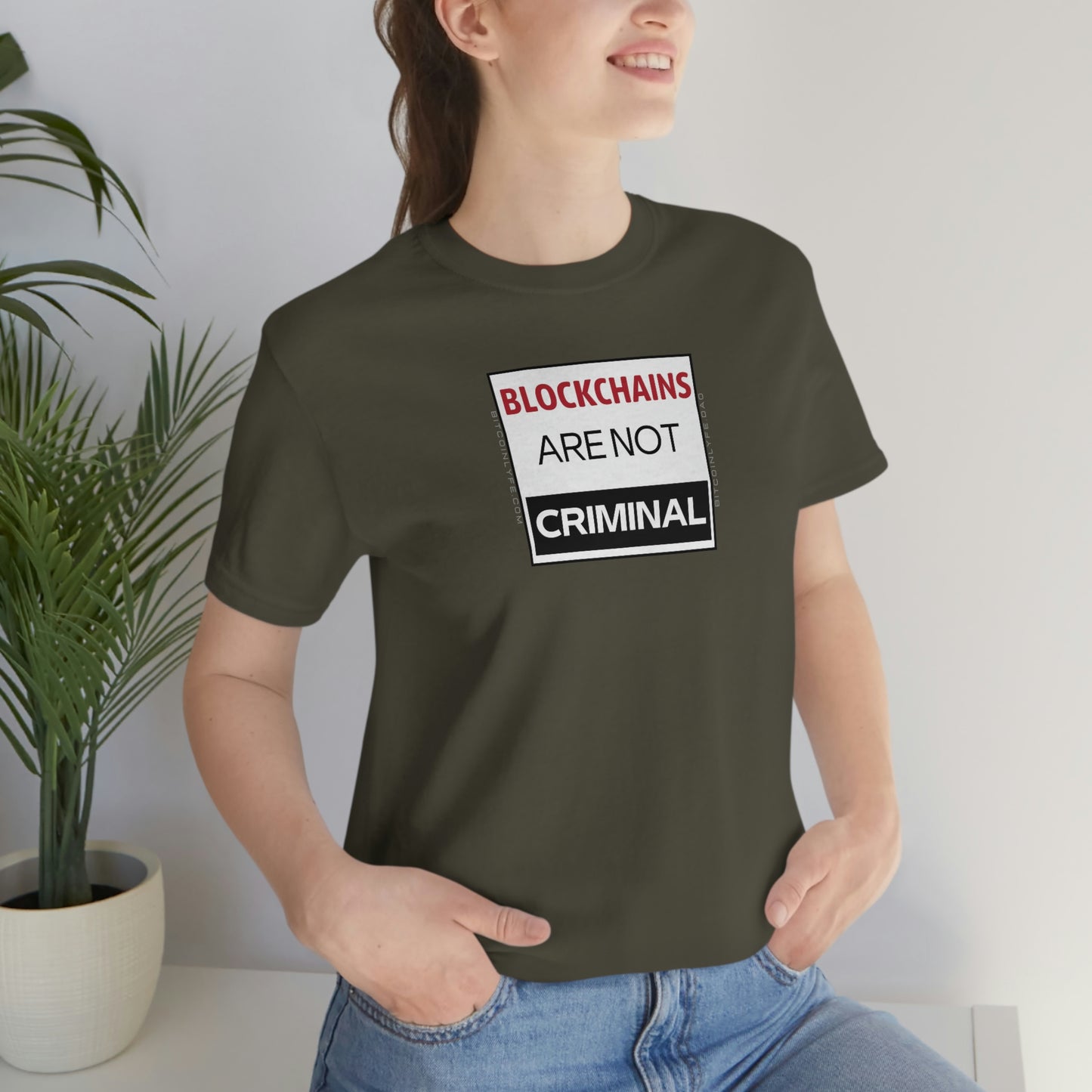 Blockchains are Not Criminal T-Shirt