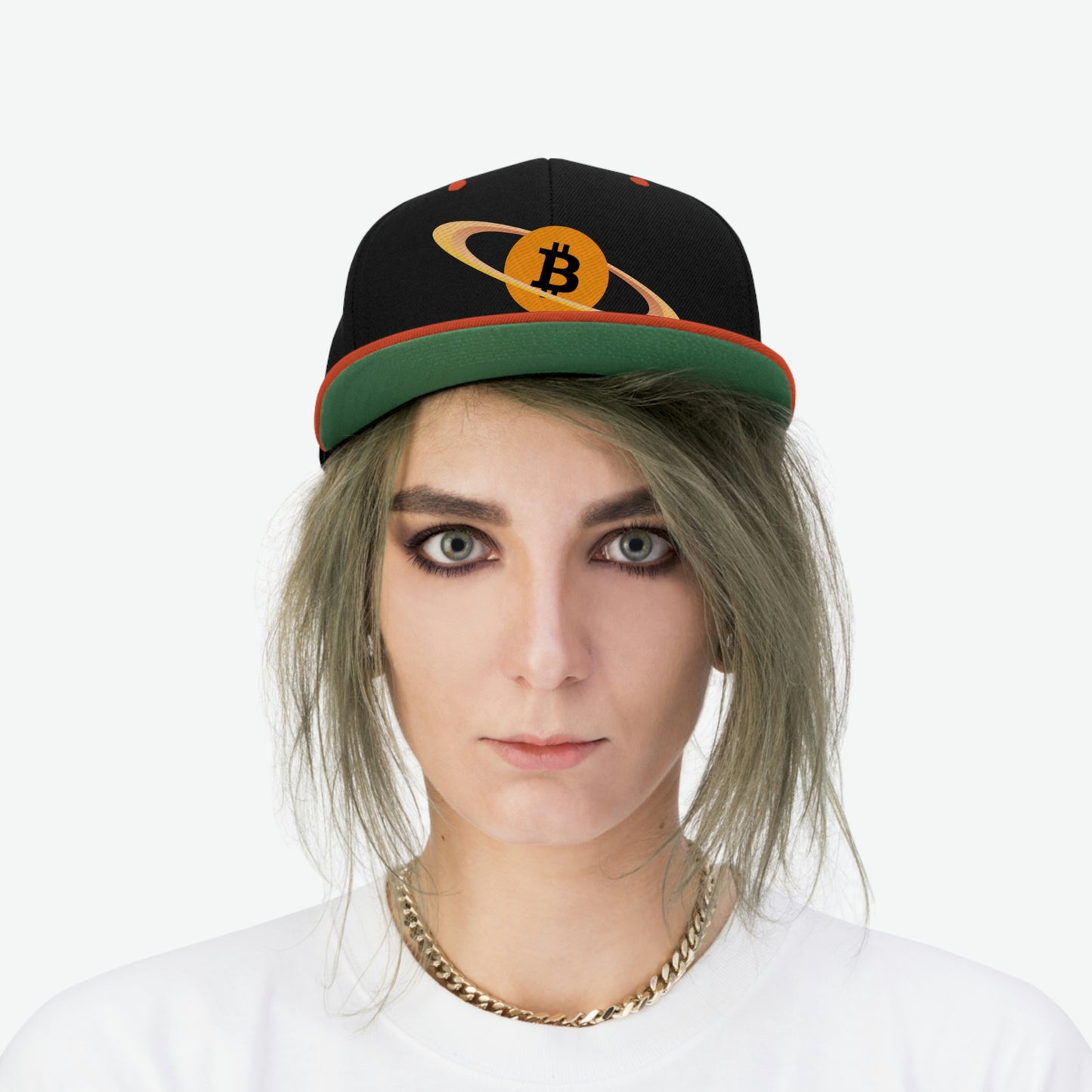 Planet B Flat Bill Hat, Four Colors