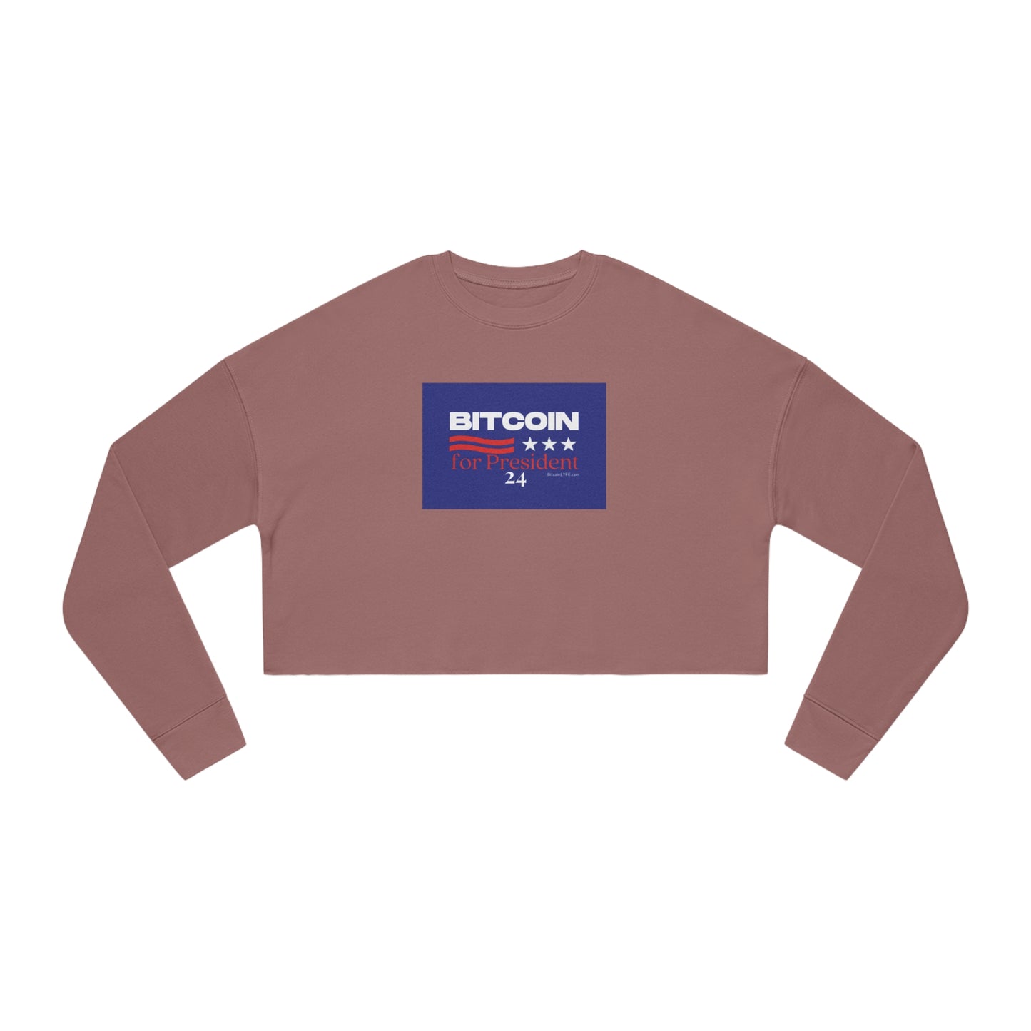 Vote - Bitbush Women's Cropped Sweatshirt