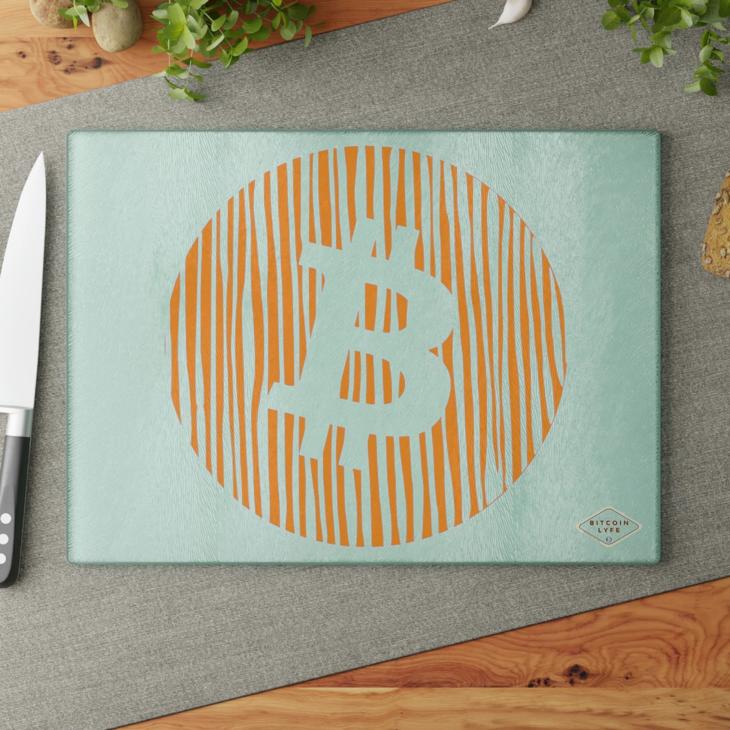 Stribes Glass Cutting Board