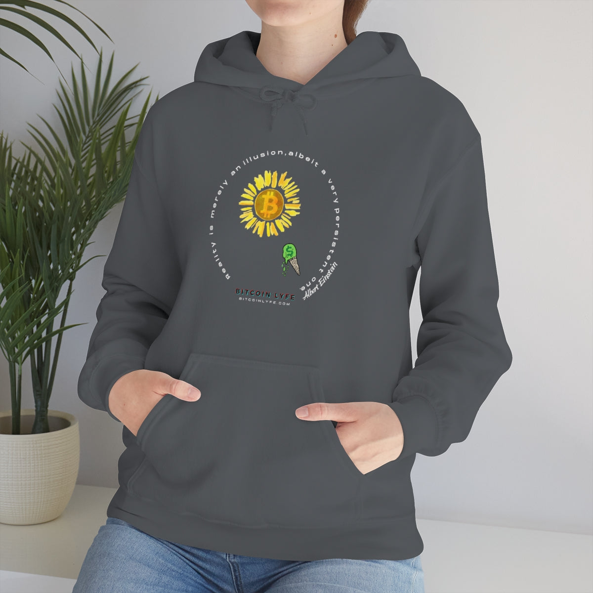 Reality Orange Pill Hooded Sweatshirt
