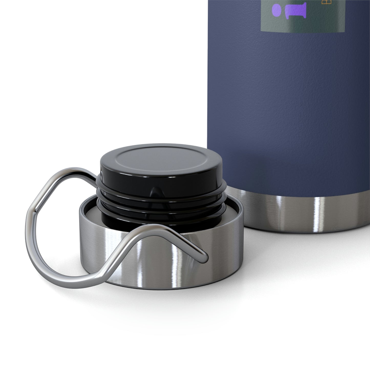 I Am Satoshi 22oz Vacuum Insulated Bottle - Three