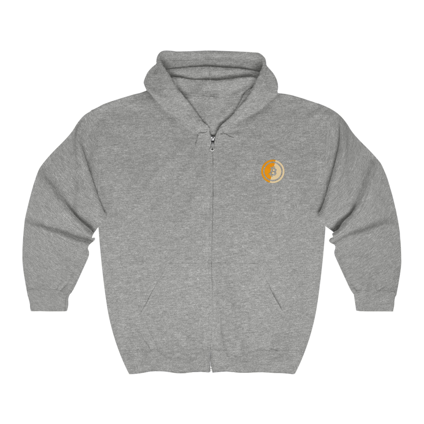 Dual B4 Heavy Blend™ Full Zip Hooded Sweatshirt