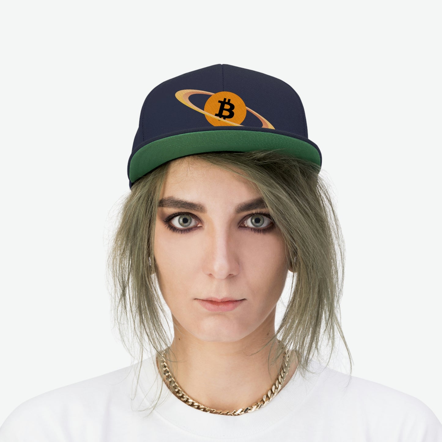 Planet B Flat Bill Hat, Four Colors