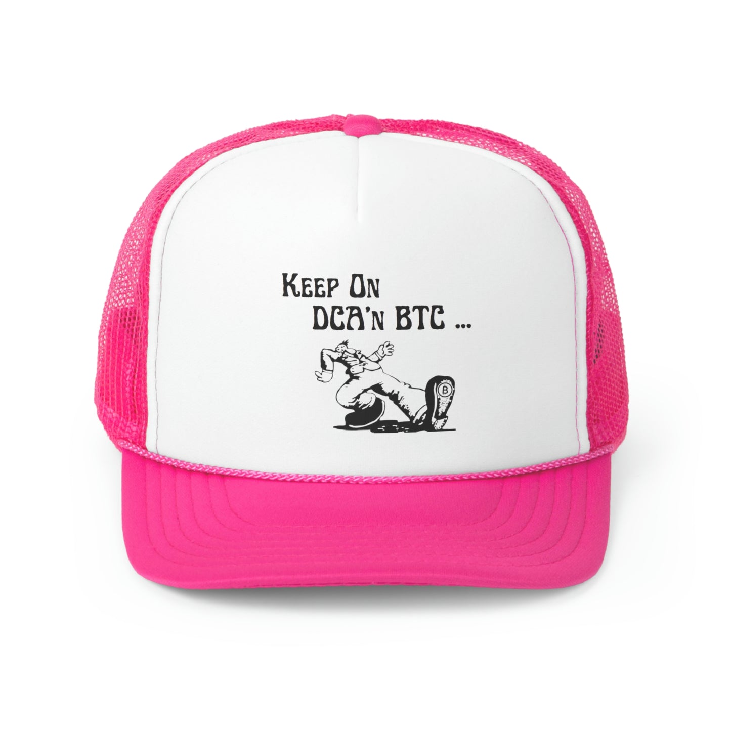Keep On DCA'n BTC Trucker Caps