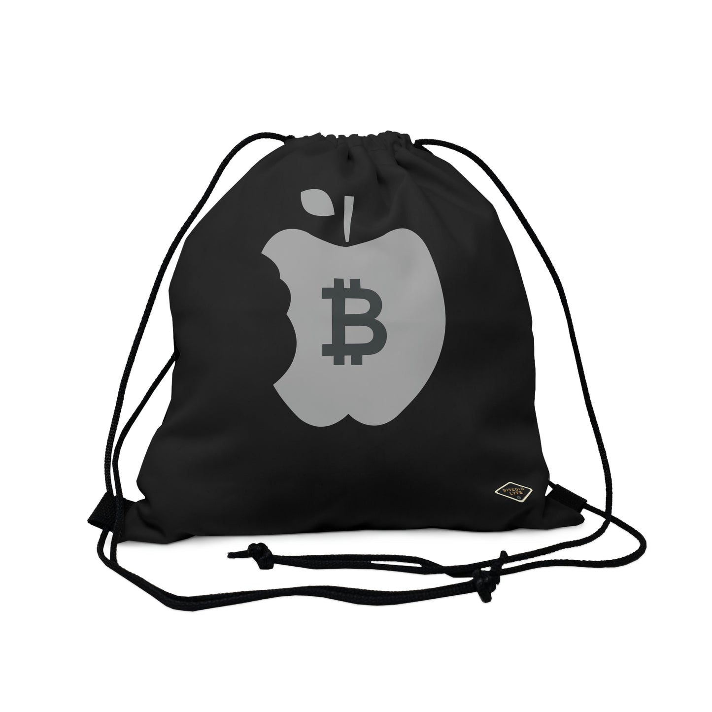 The B Apple Outdoor Drawstring Bag