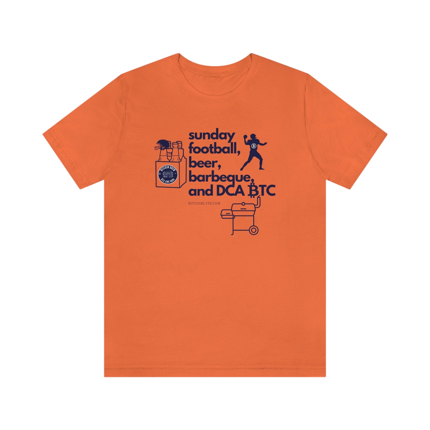 DCA BTC and BBQ T-Shirt, Light