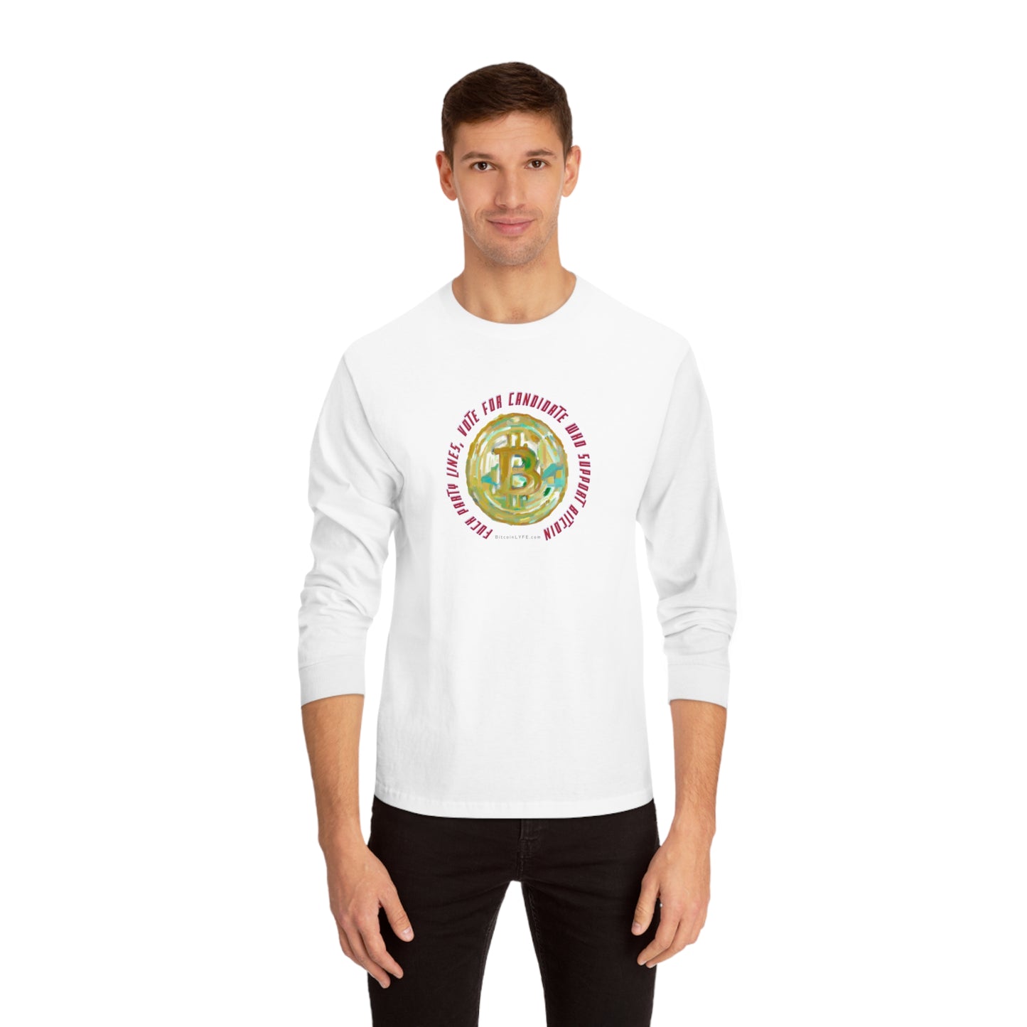 Vote - F*ck Party Lines Long Sleeve T-Shirt