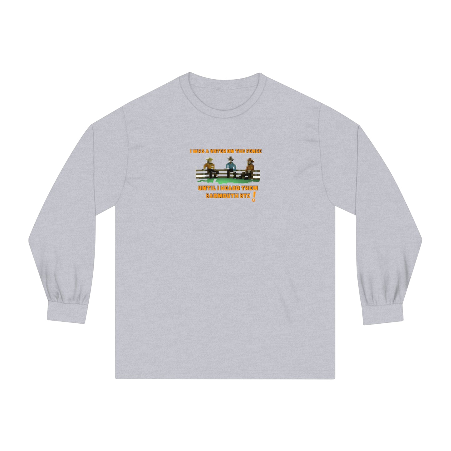 Vote - No Fence Long Sleeve T-Shirt