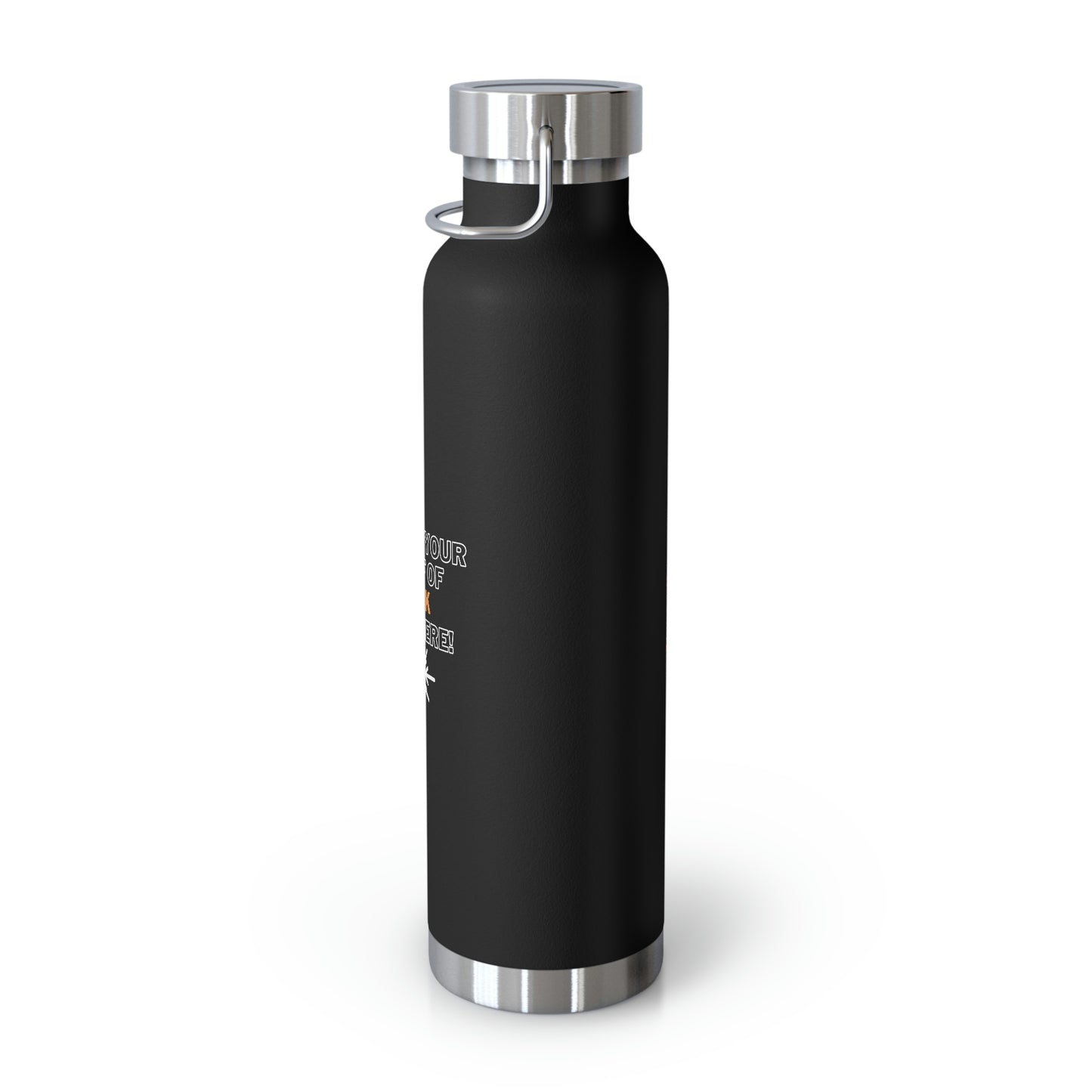 BTC Proof Right Here 22oz Vacuum Insulated Bottle #1
