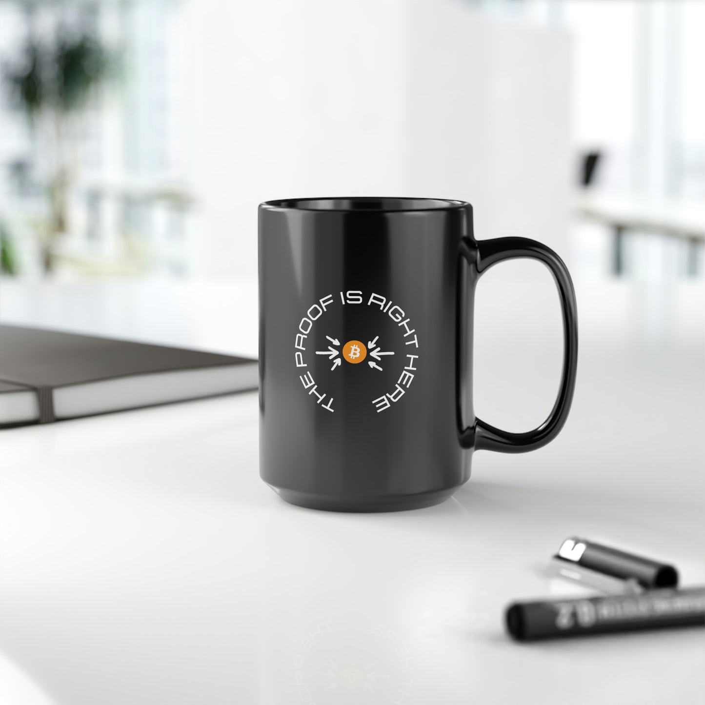 BTC Proof Right Here Mug #5