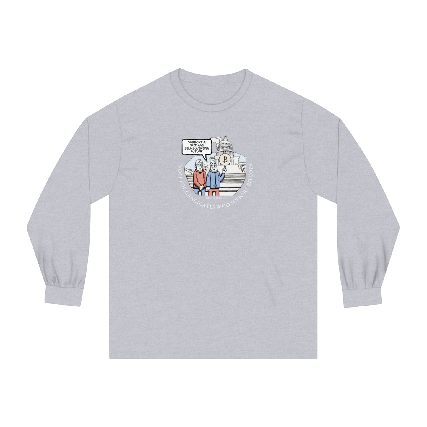 Vote - Candidates Long Sleeve T-Shirt