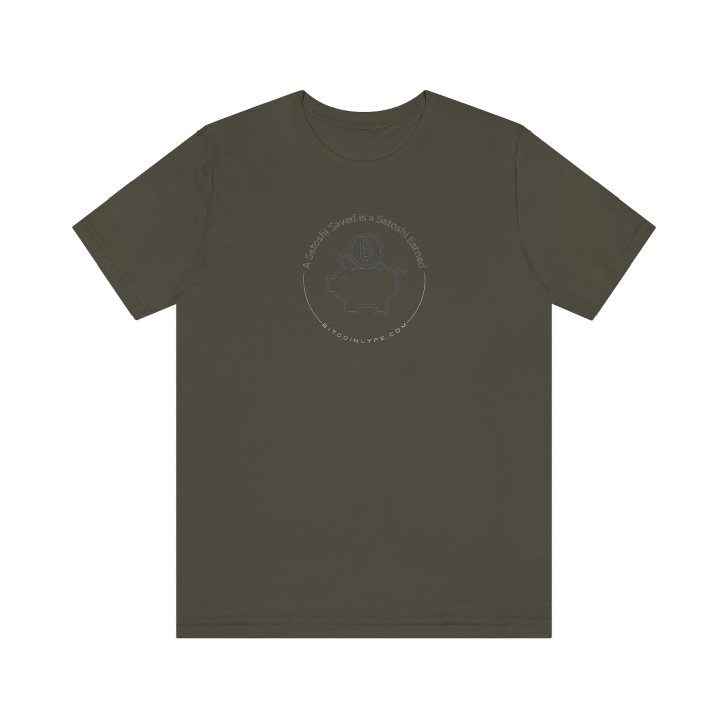 Bitcoin LYFE Satoshi Saved T-Shirt