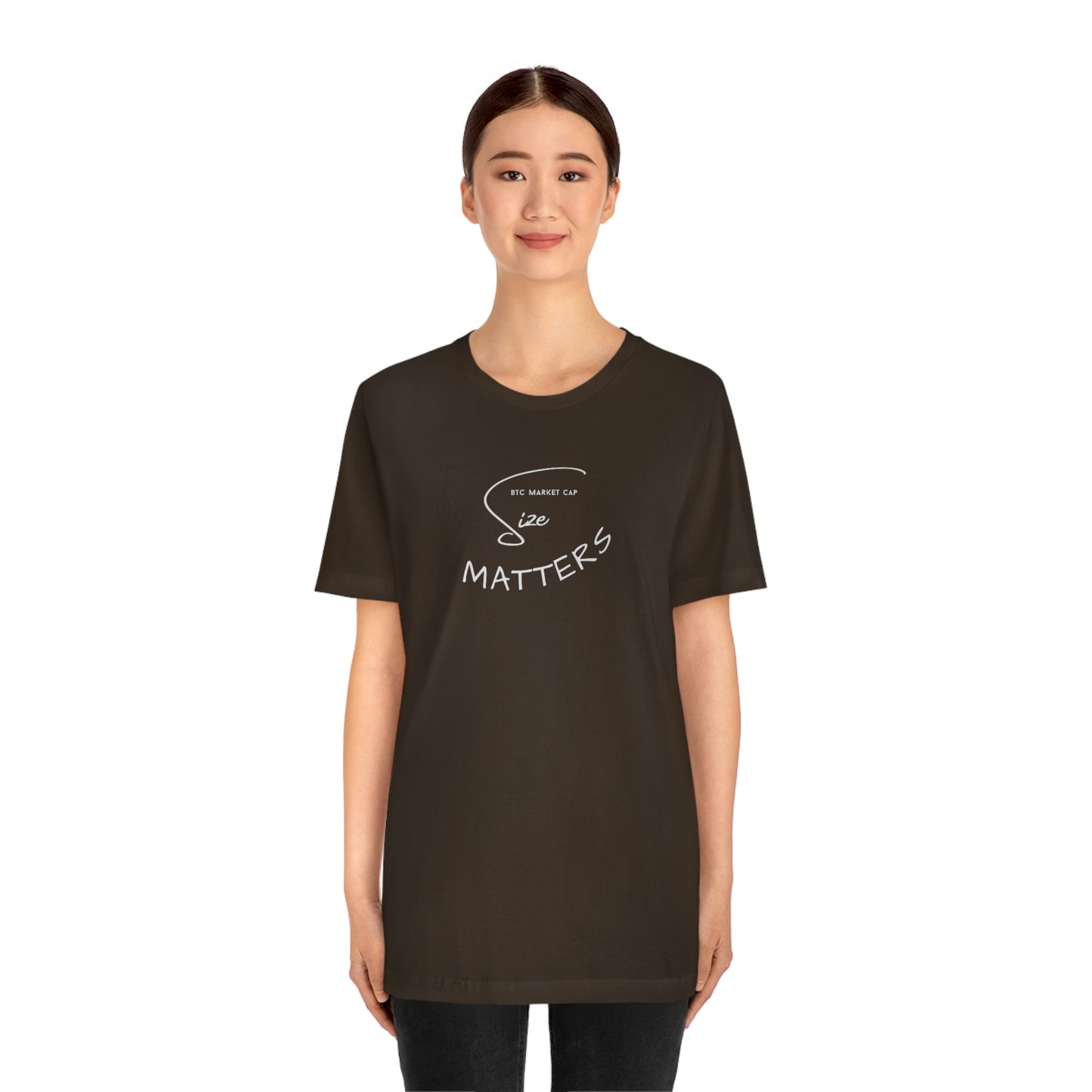Bitcoin LYFE Size Matters T-Shirt