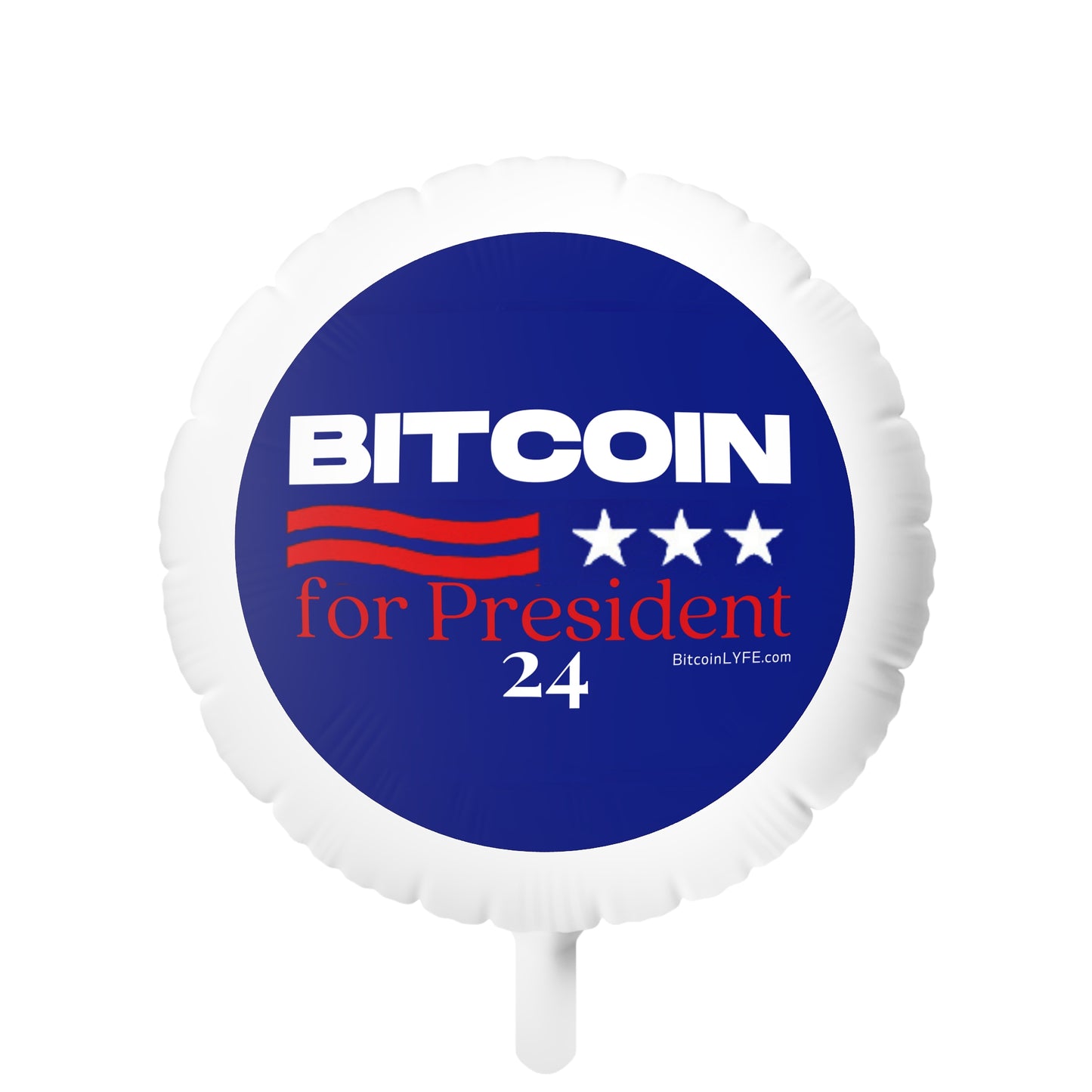 Vote - Bitbush Mylar Helium Balloon, 22"