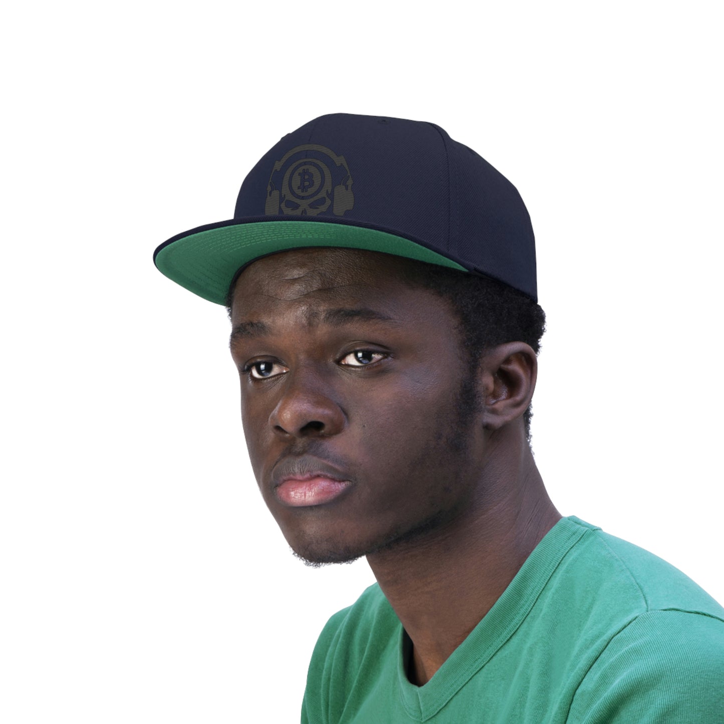 Heavy B Flat Bill Hat, Four Colors