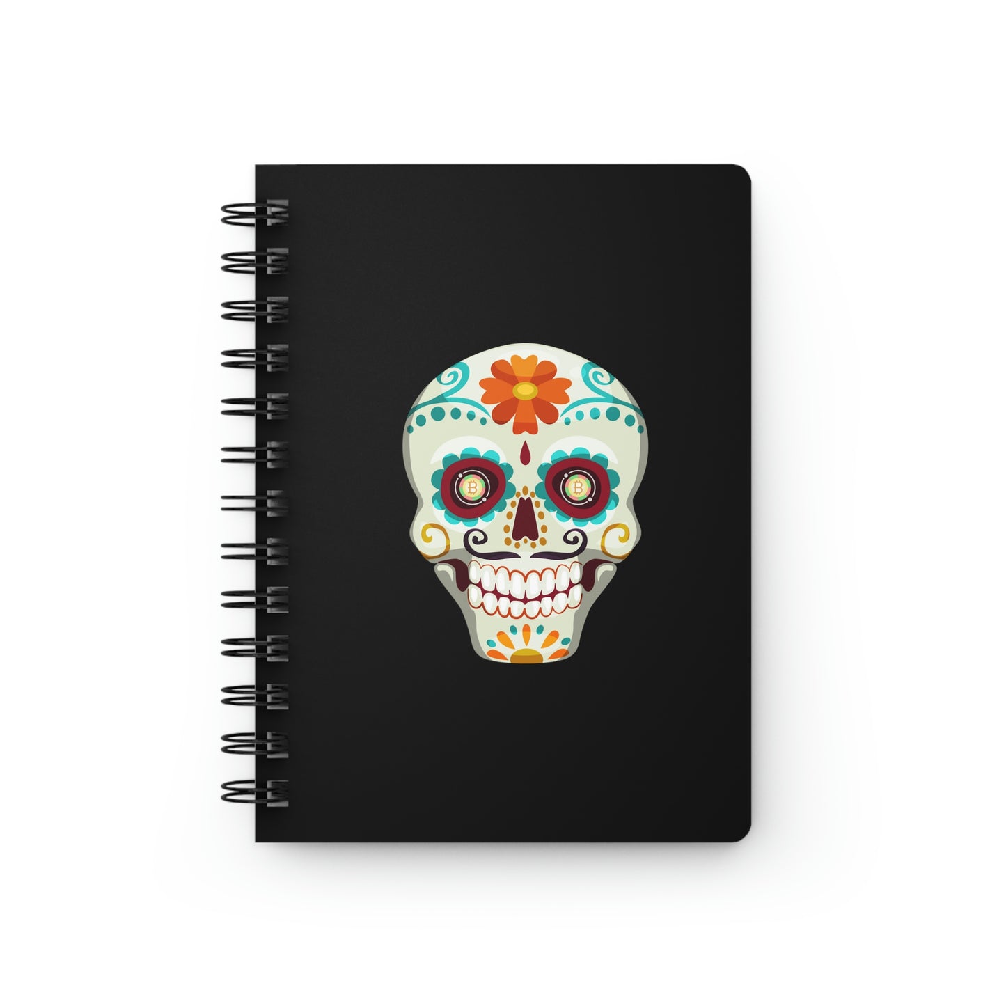 Día de los Muertos BTC Spiral Bound Journal, Dieciséis