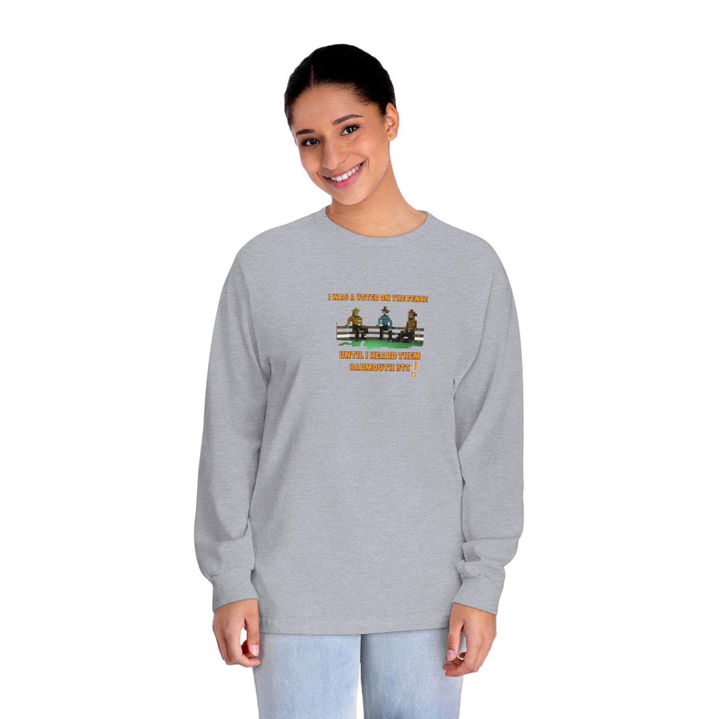 Vote - No Fence Long Sleeve T-Shirt