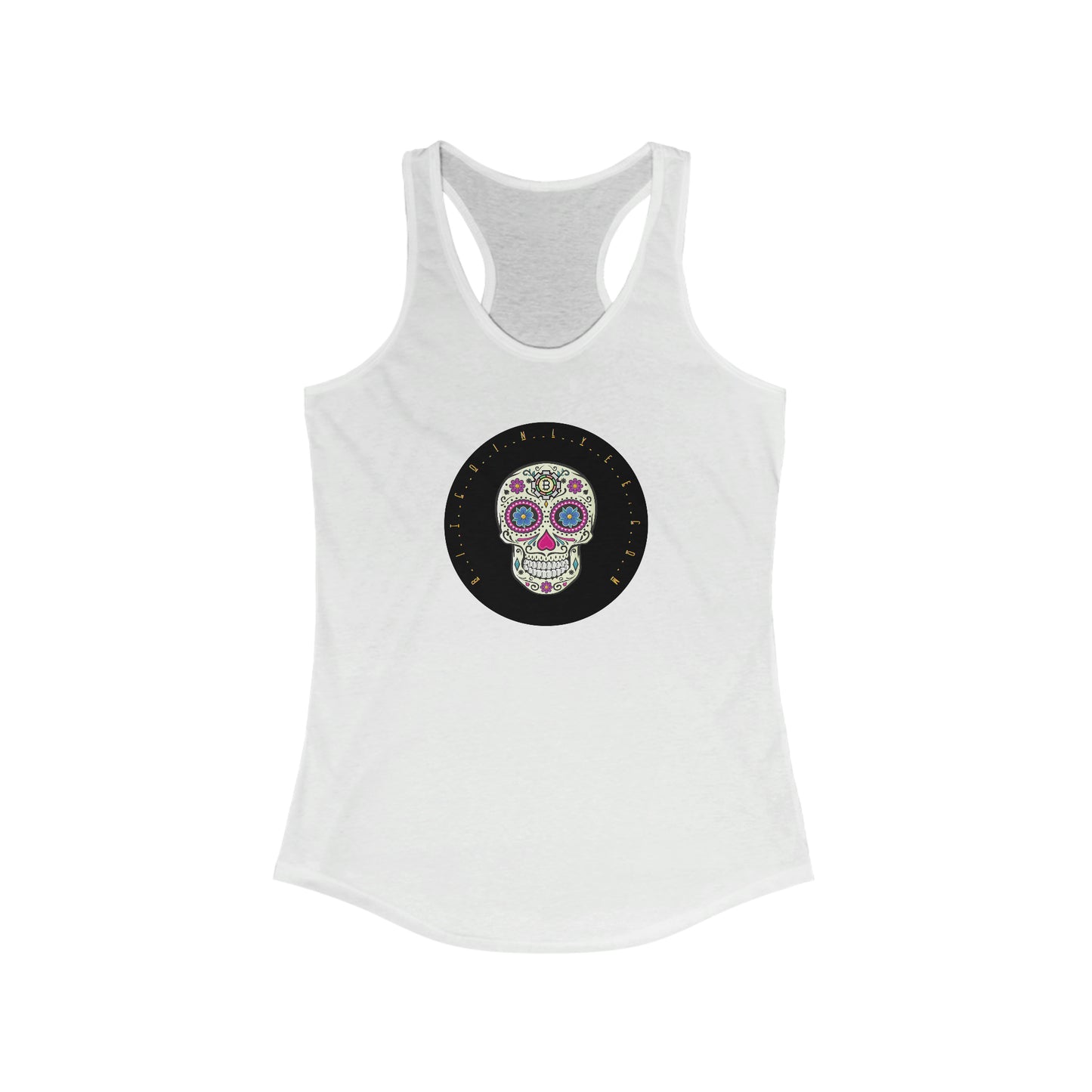 Día de los Muertos BTC Women's Racerback Tank, Once