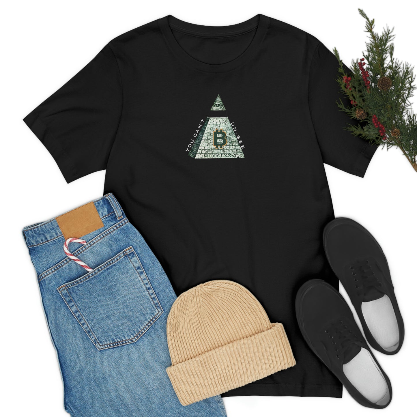 Bitcoin LYFE Can't Unsee T-Shirt