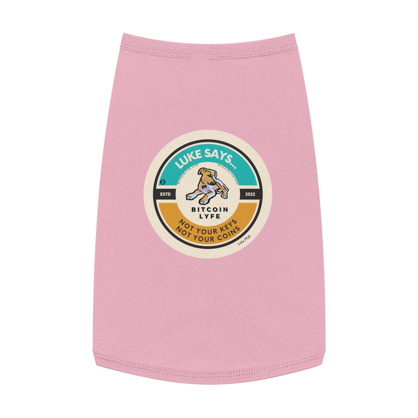 Luke PSA, Not Your Keys Pet Tank Top