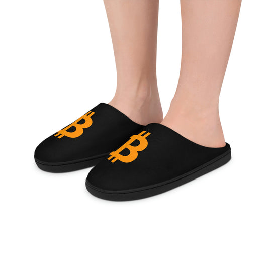 Bitcoin Men's Indoor Slippers, BTC3