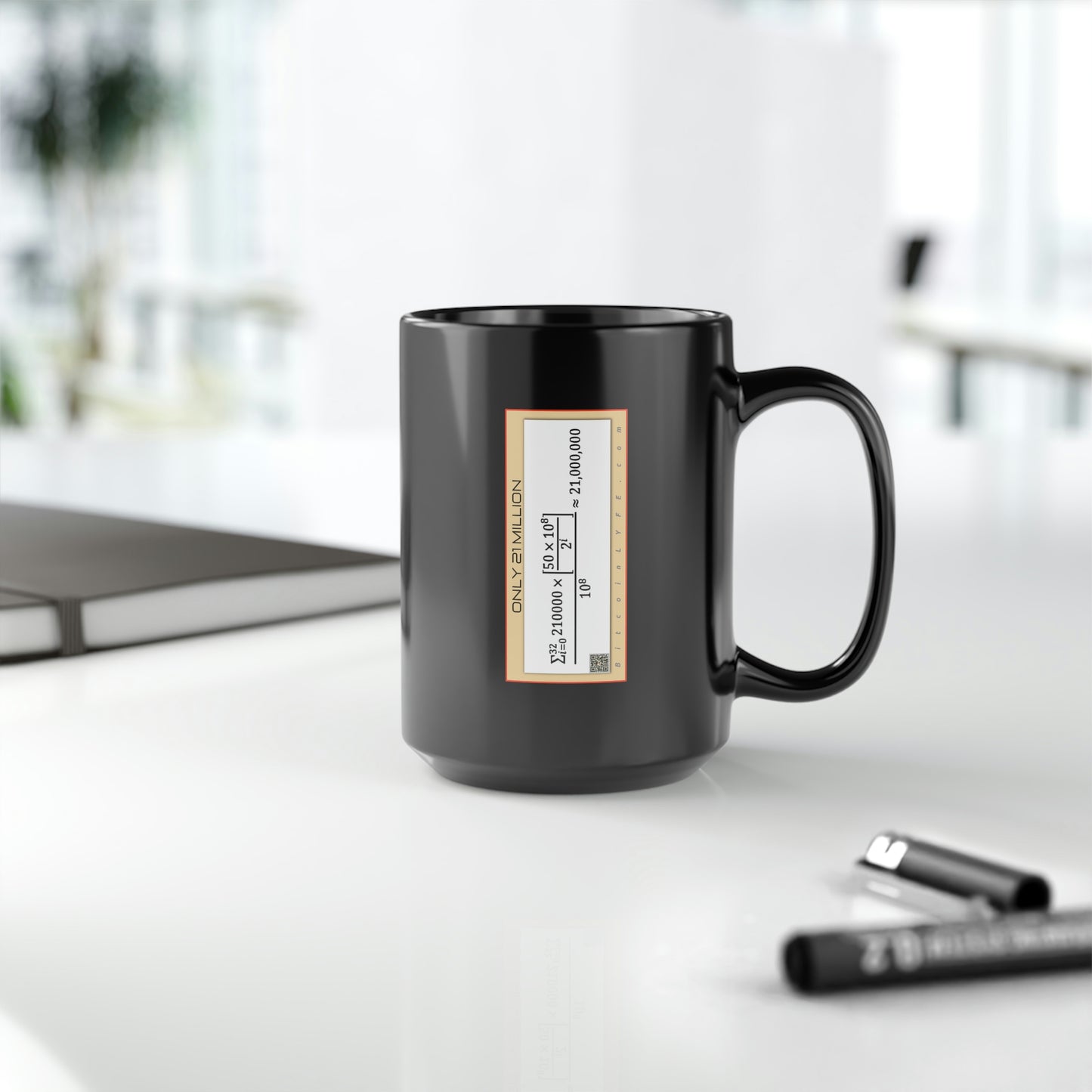 Bitcoin LYFE 21M Mug