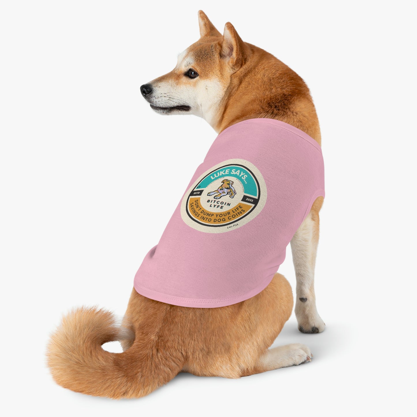 Luke PSA, Dog Coins Pet Tank Top