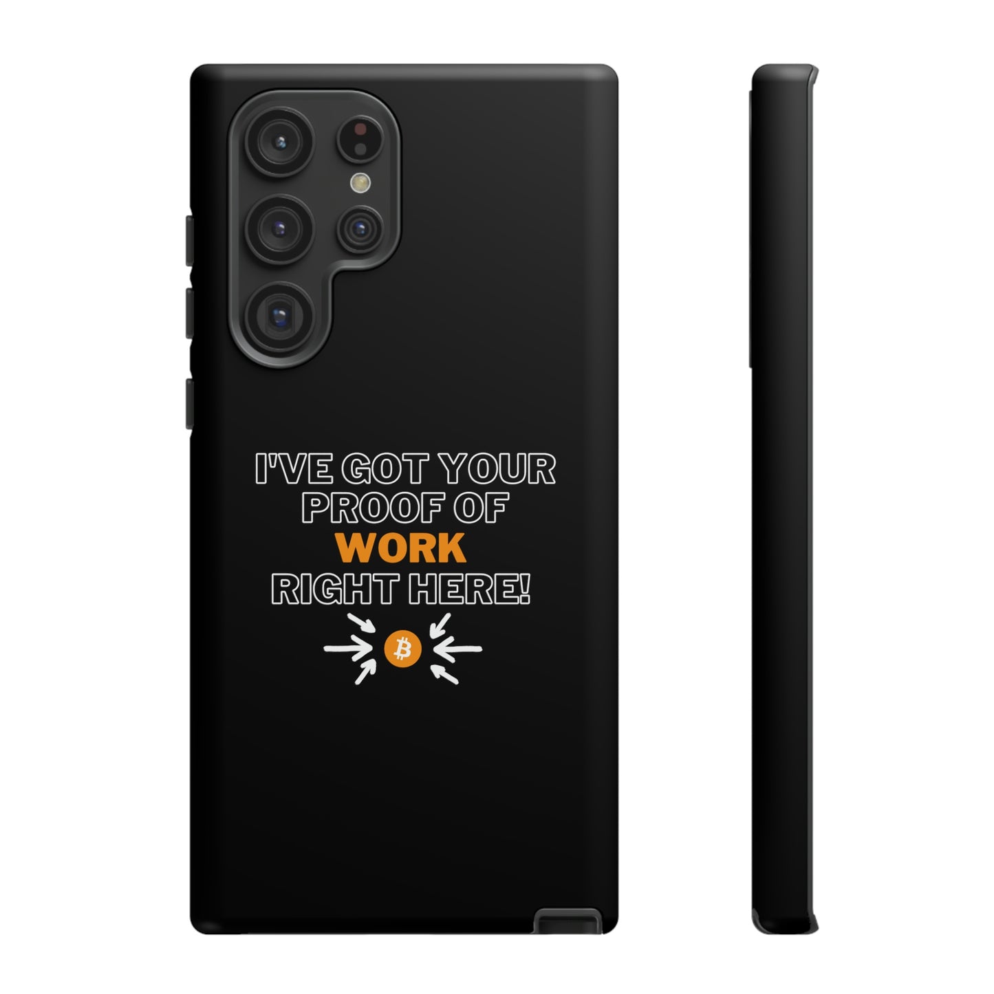 Tough Phone Case - BTC Proof Right Here #1