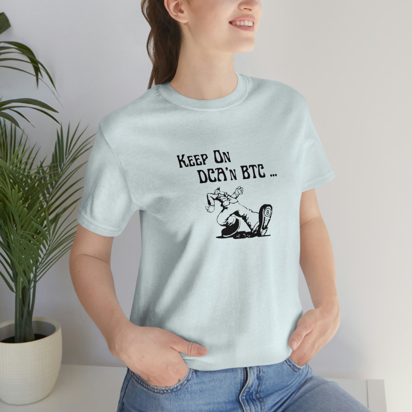 Keep On DCA'n BTC T-Shirt, Light