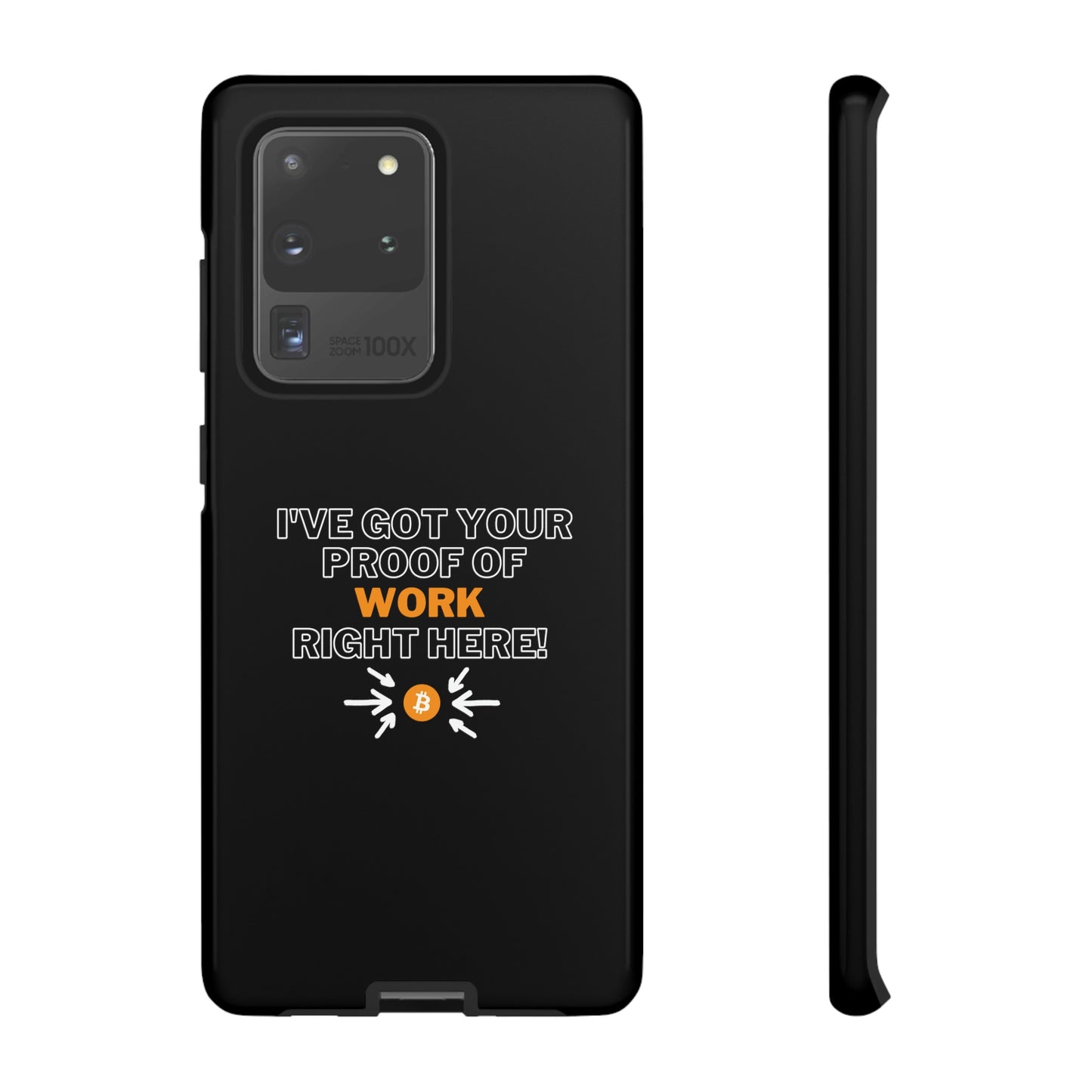 Tough Phone Case - BTC Proof Right Here #1