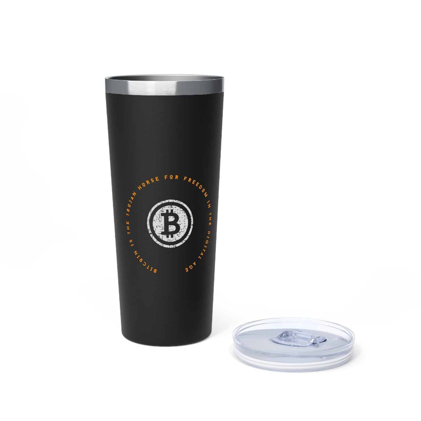 Bitcoin LYFE Trojan Horse Tumbler, 22oz