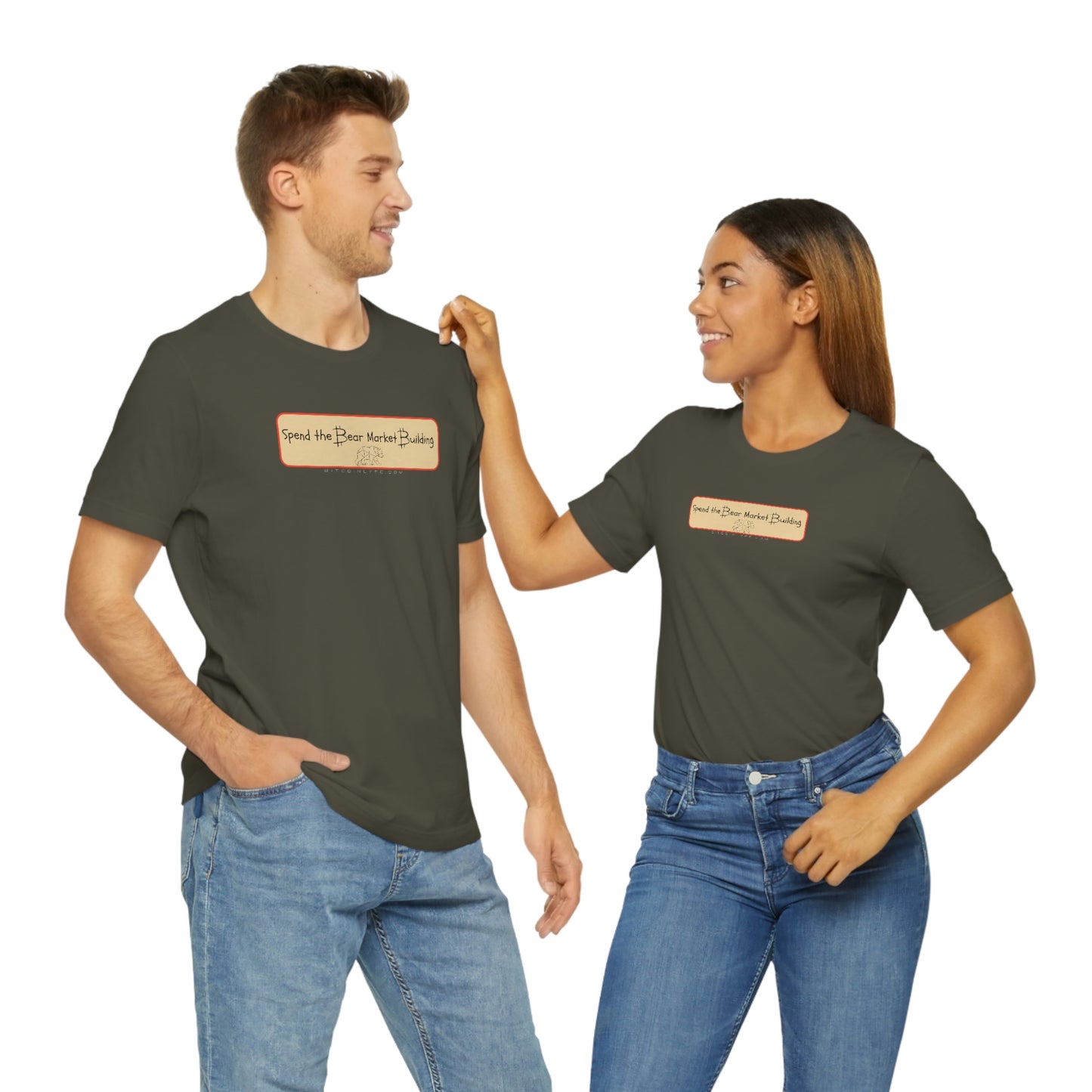 Bitcoin LYFE Bear Market Building T-Shirt