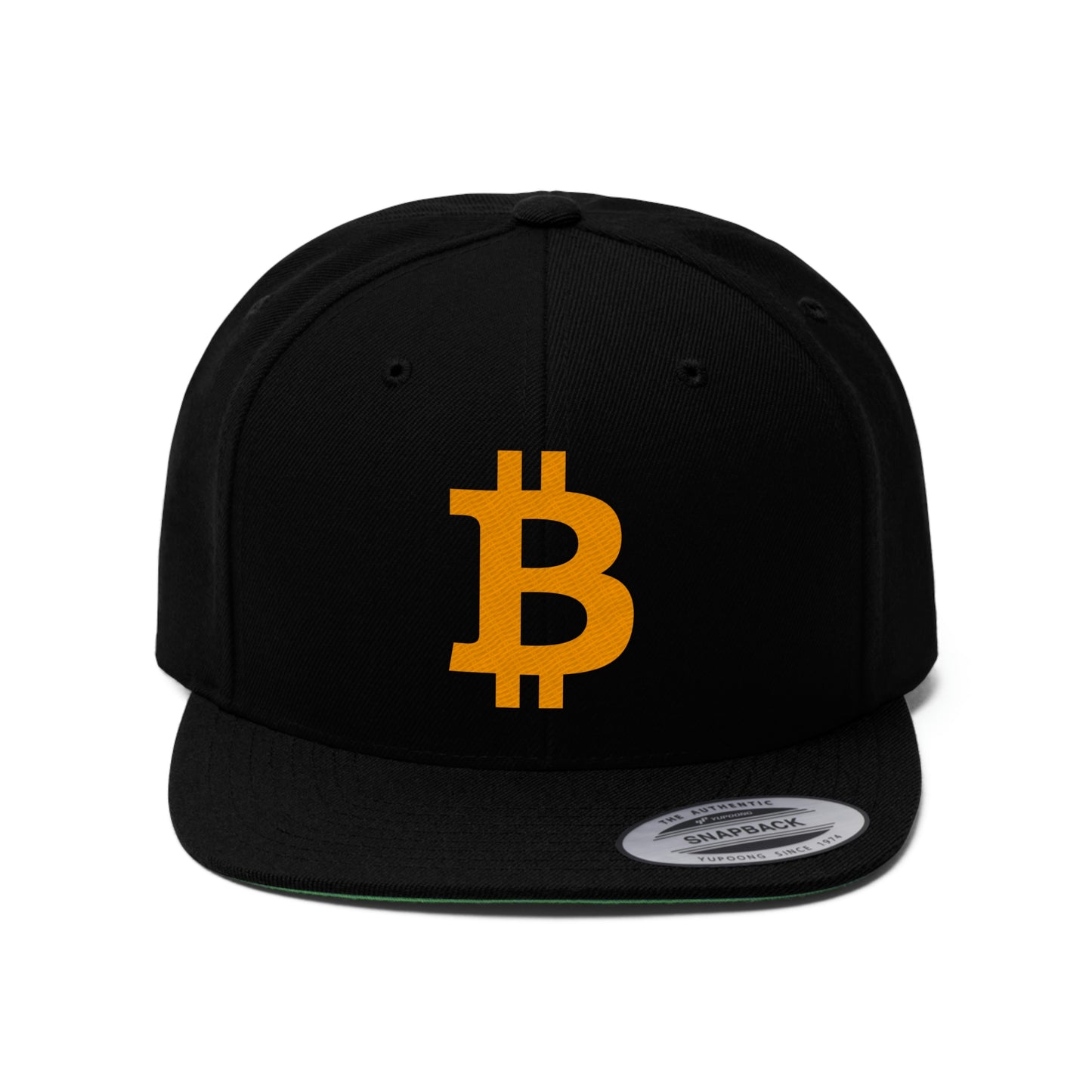 BTC3 Bitcoin Flat Bill Hat, Four Colors