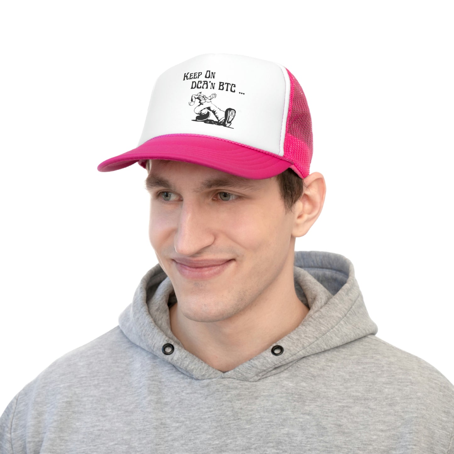 Keep On DCA'n BTC Trucker Caps