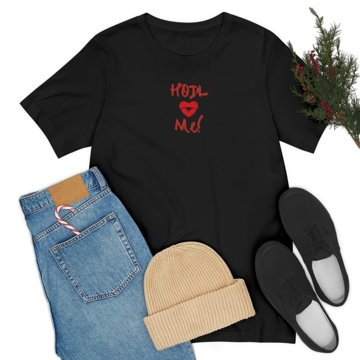 Bitcoin LYFE HODL Me Kiss T-Shirt