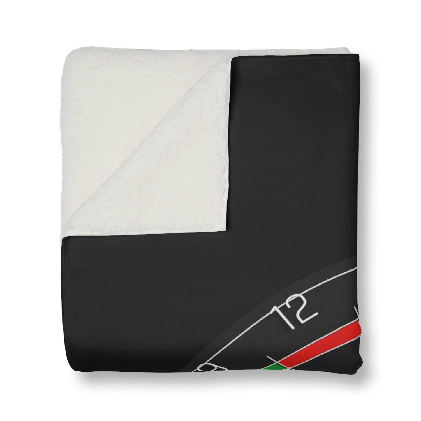 B Marks the Spot Sherpa Blanket