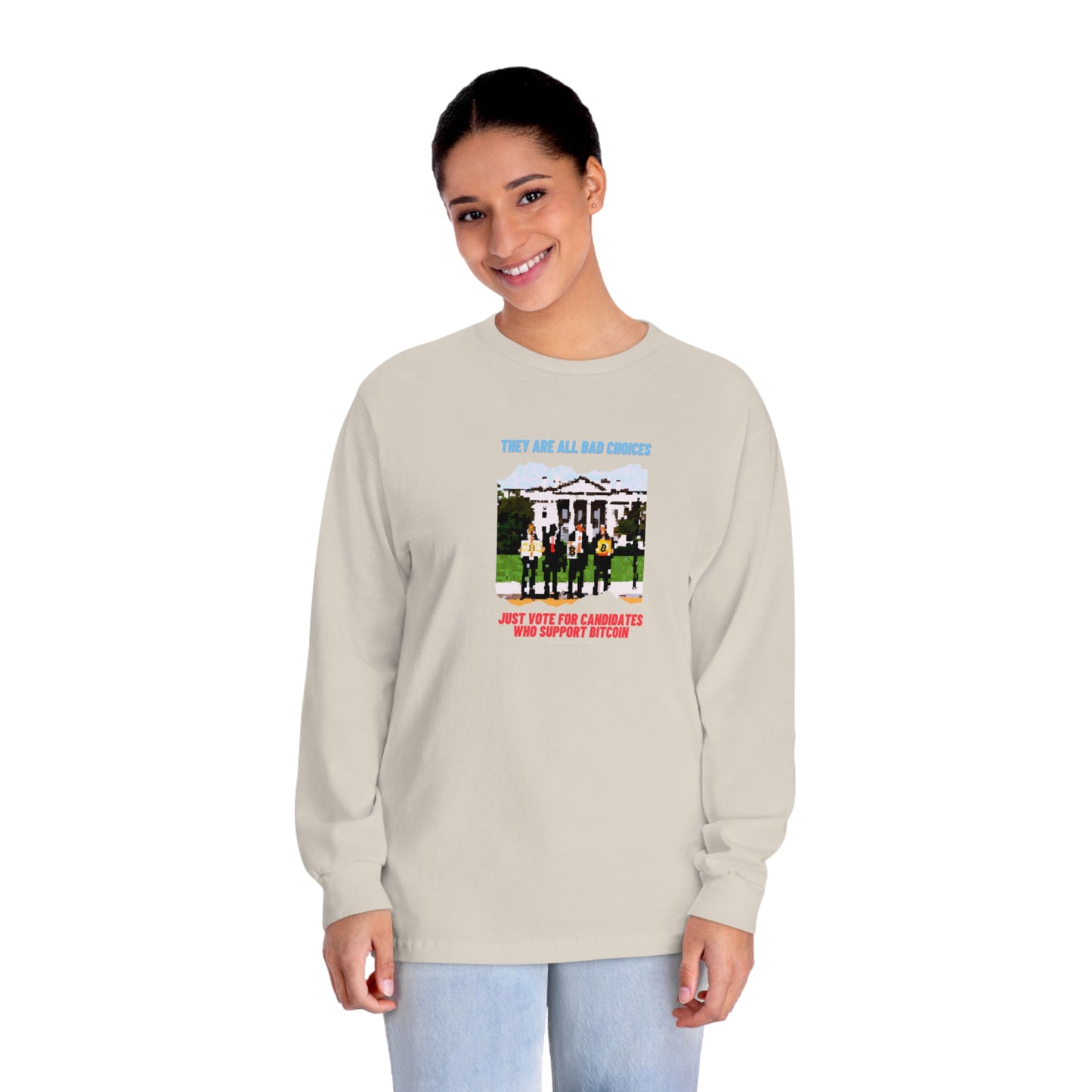 Vote - Choices Long Sleeve T-Shirt