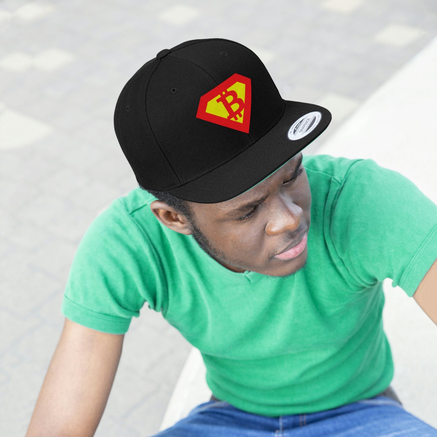 Super B Flat Bill Hat, Four Colors
